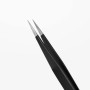 Пинцет для наращивания Rili прямой Black Line