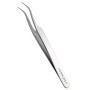 Пинцет изогнутый Enigma (Metallic)