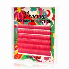 Цветные ресницы Vivienne "Розовый" (микс) 6 линий L+ 0.07 8-13 mm Цветные ресницы Vivienne "Розовый" (микс) 6 линий L+ 0.07 8-13 mm