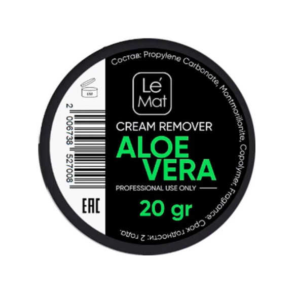 Ремувер кремовый Le Maitre "Aloe vera" 20 г
