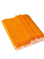 Микробраши в мягкой упаковке оранжевые 2,5 мм 100шт в пачке