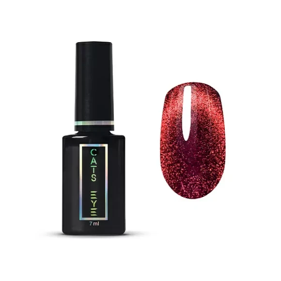 Гель-лак RED Cat's eye 7мл №9912 ruNail Гель-лак RED Cat's eye 7мл №9912 ruNail