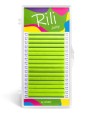 Ресницы неоновые желтые Rili Juicy - 16 линий - MIX D 0.07 7-14мм