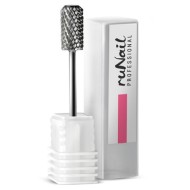 Фреза твердосплавная, диам.: 6,35*13мм, крупная насечка №1410, ruNail